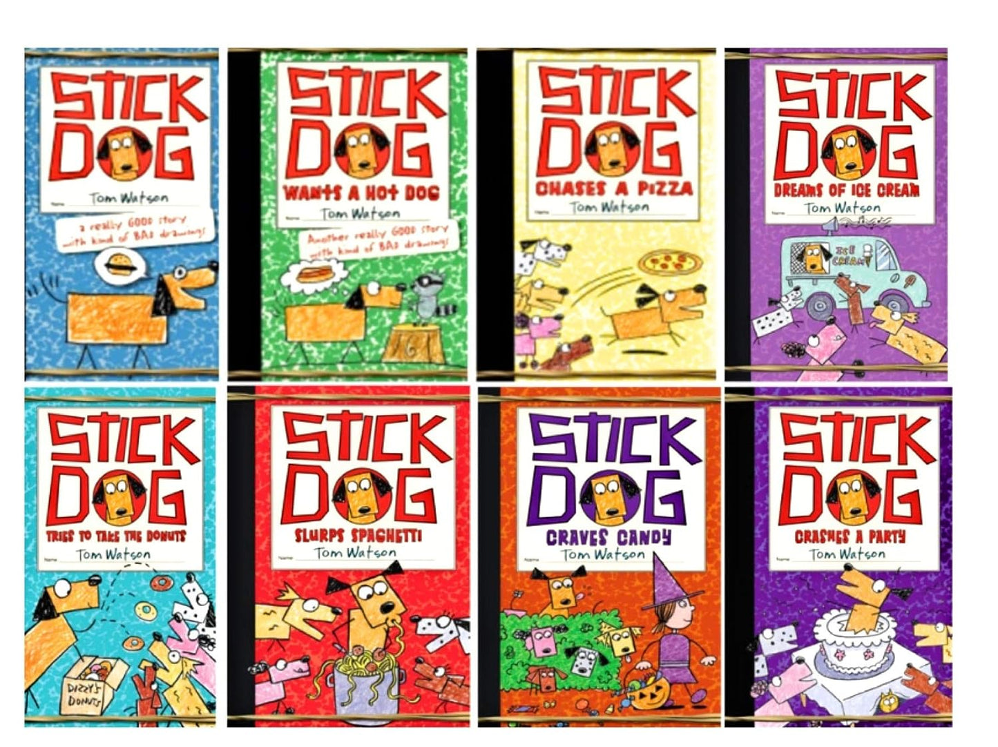 Stick Dog 8-Book Box Set
