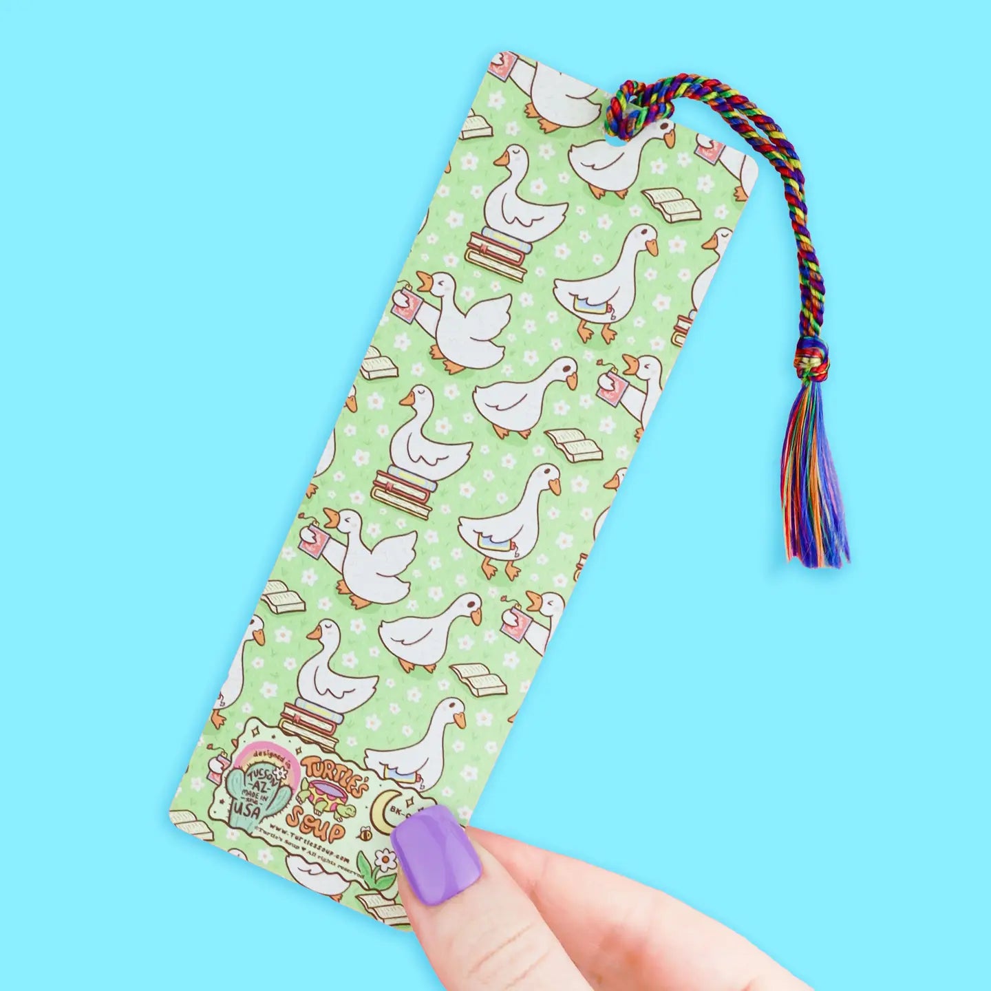 Silly Goose Bookmark with Tassel