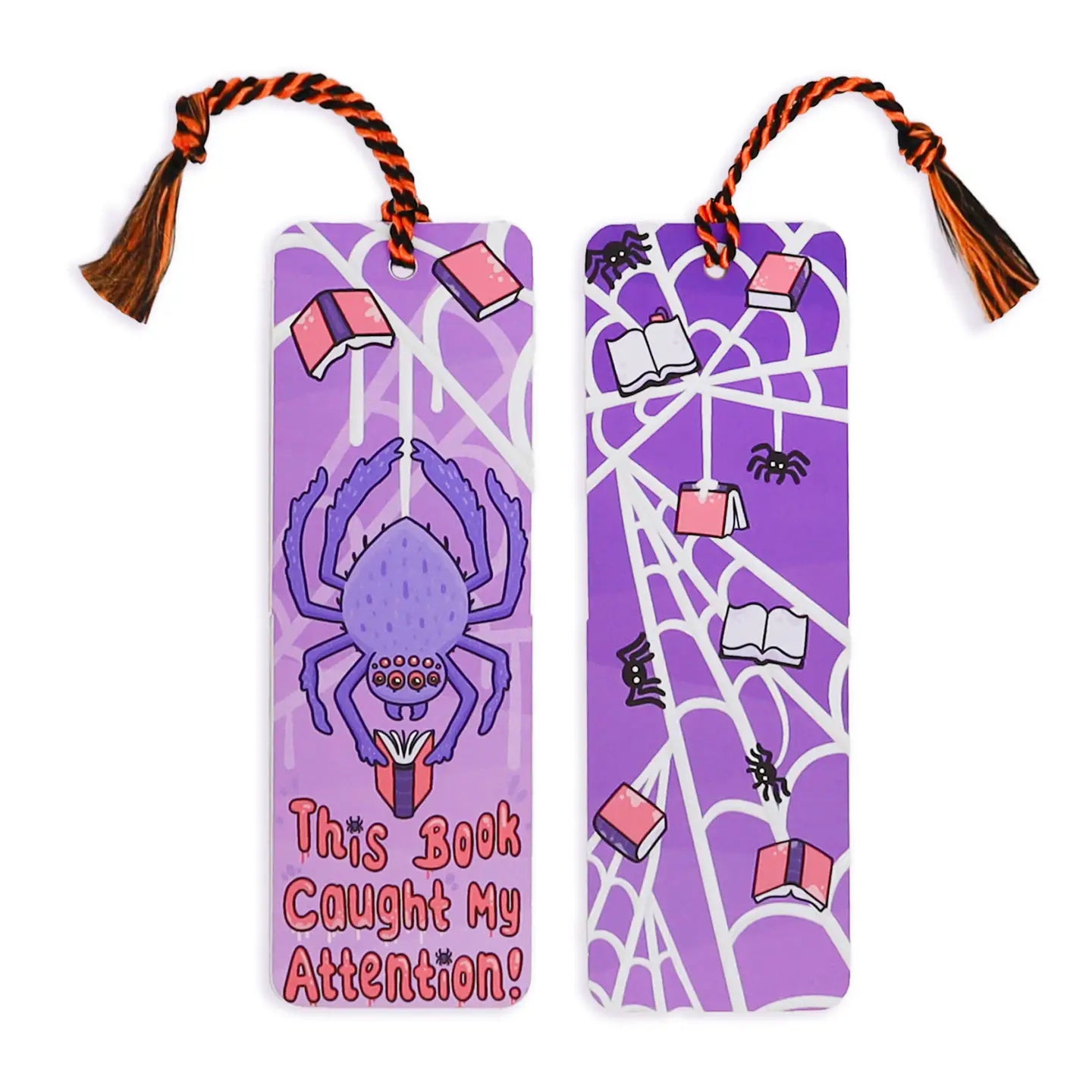 Caught My Attention Reader Gift Bookmark with Tassel