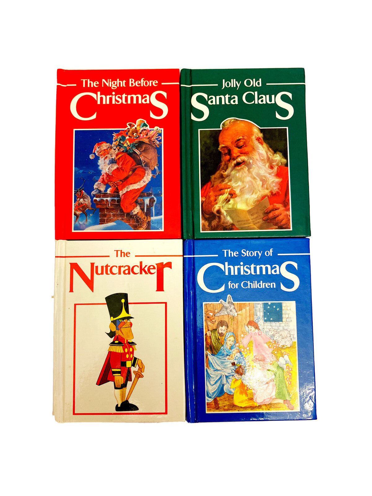 Mini-Bookshelf of Christmas Favorites