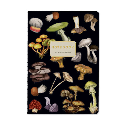 Mushrooms Notebook and Pen