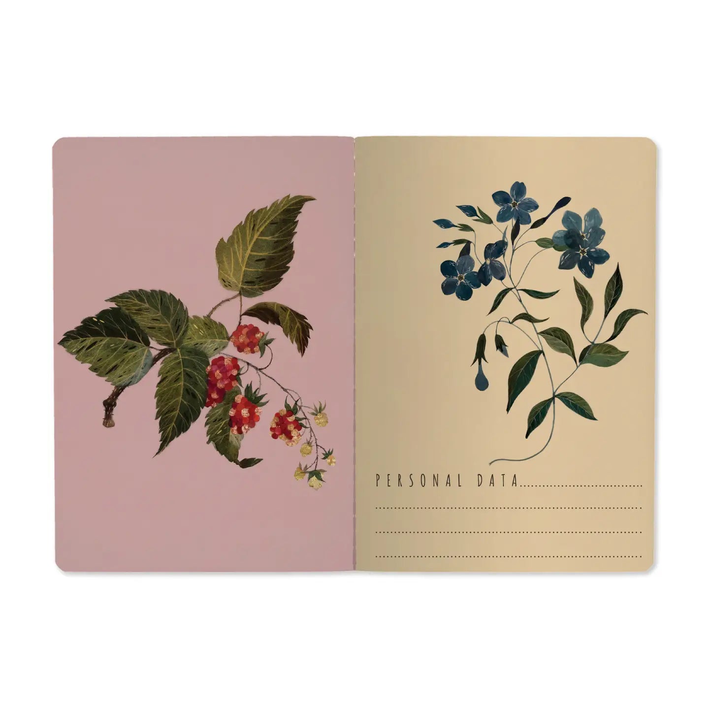 Forest Flowers Notebook and Pen