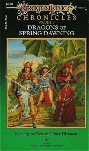 Vol. 1-3 of the Dragonlance Chronicles (Set Includes: Dragons of Autumn Twilight, Dragons of Winter Night and Dragons of Spring Dawning)