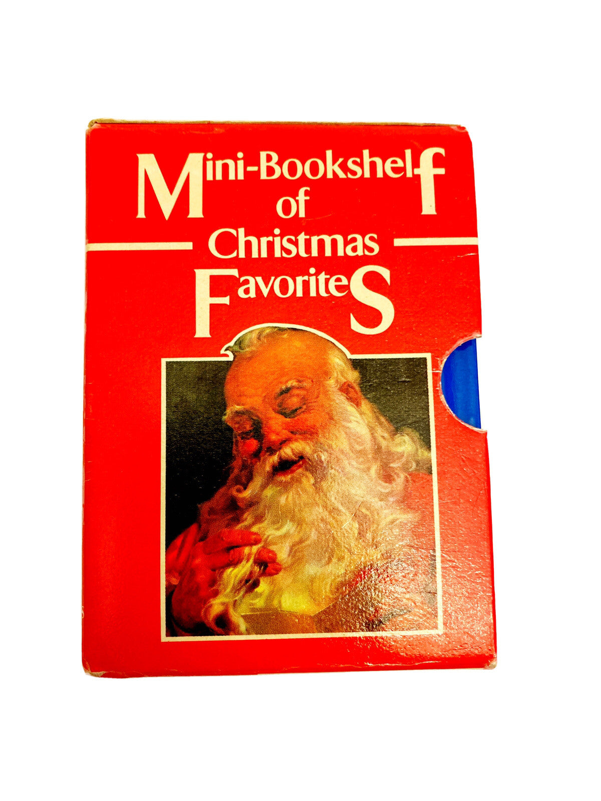 Mini-Bookshelf of Christmas Favorites
